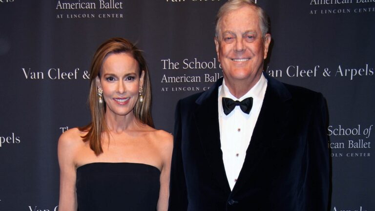 Julia Flesher and David Koch