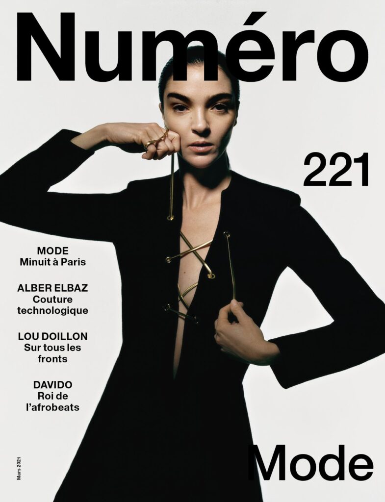 Lou Doillon, Davido, Alber Elbaz, EarthGang, and what was in Numéro 221 in March 2021