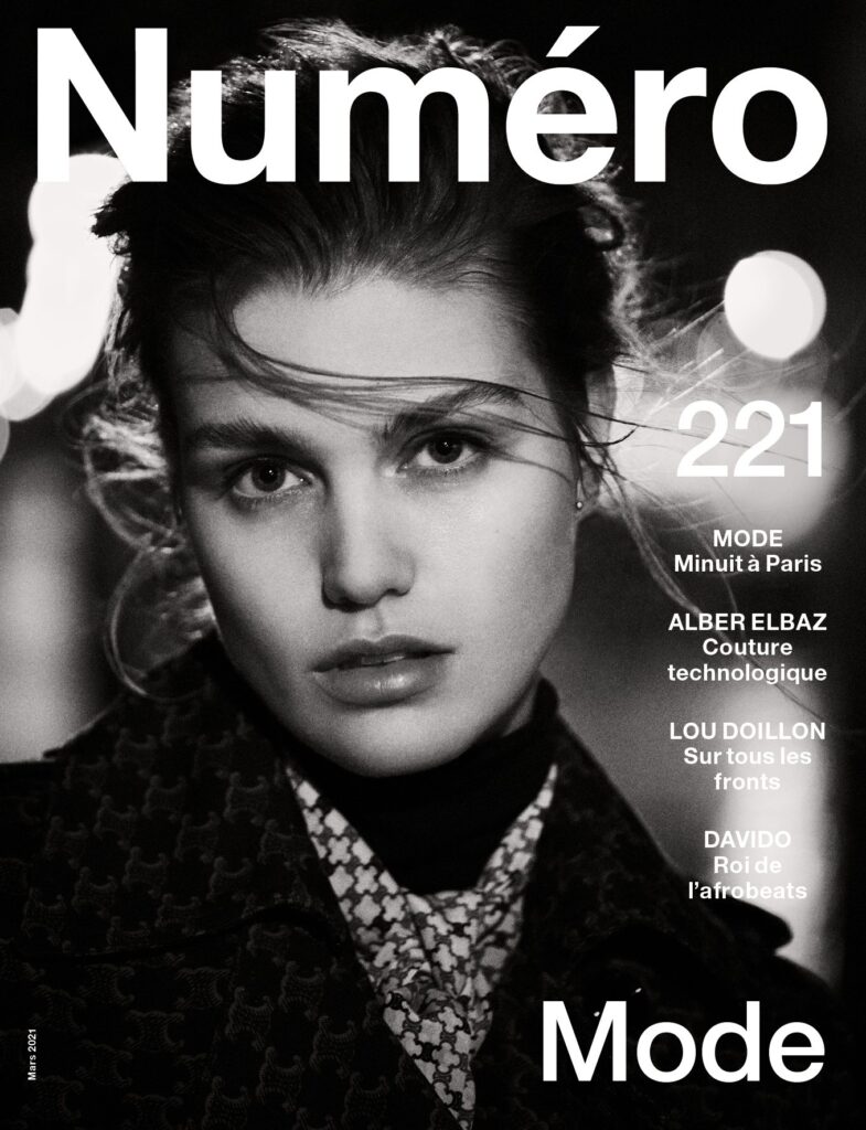 Lou Doillon, Davido, Alber Elbaz, EarthGang, and what was in Numéro 221 in March 2021