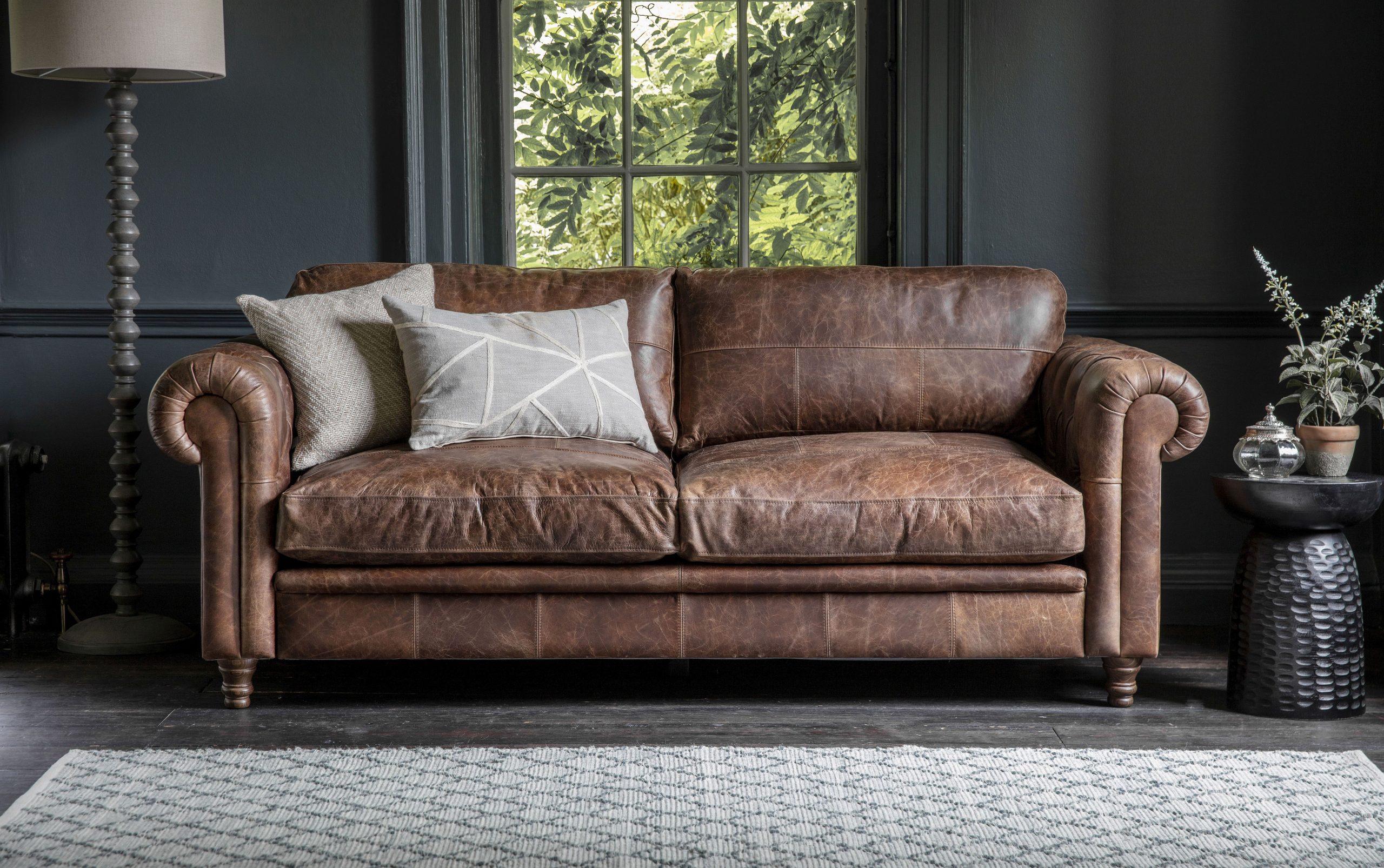 Abundant and distinctive living room seating options