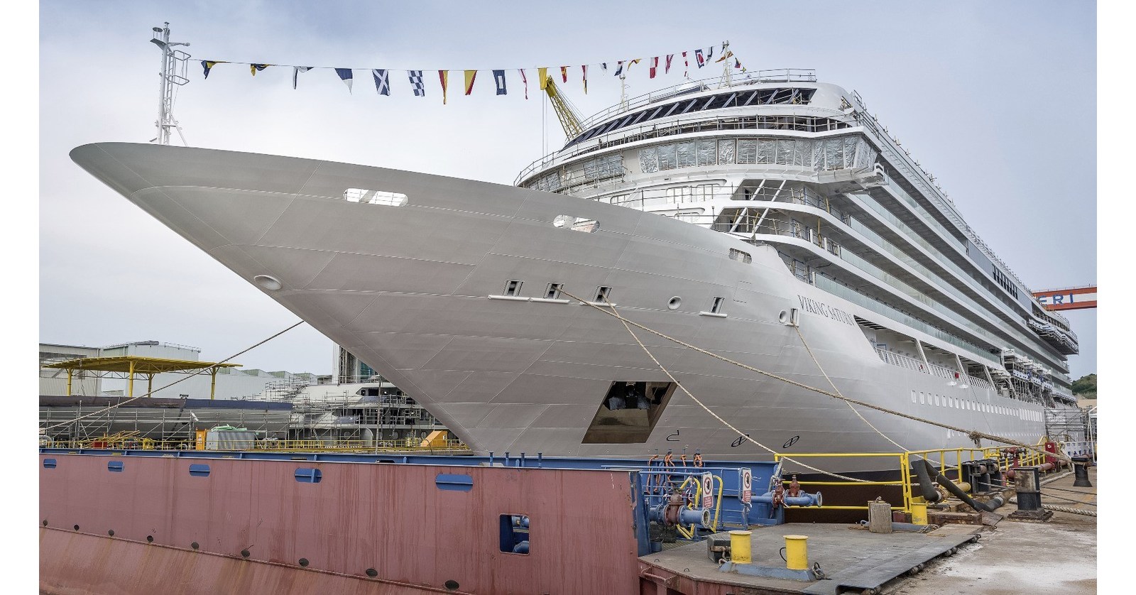 Viking Marks Emerge From The Newest Oceangoing Ship