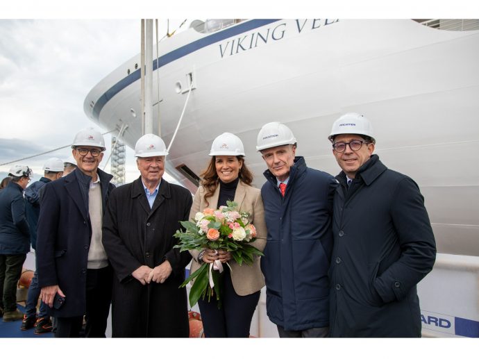Viking Marks Emerge From The Newest Oceangoing Ship