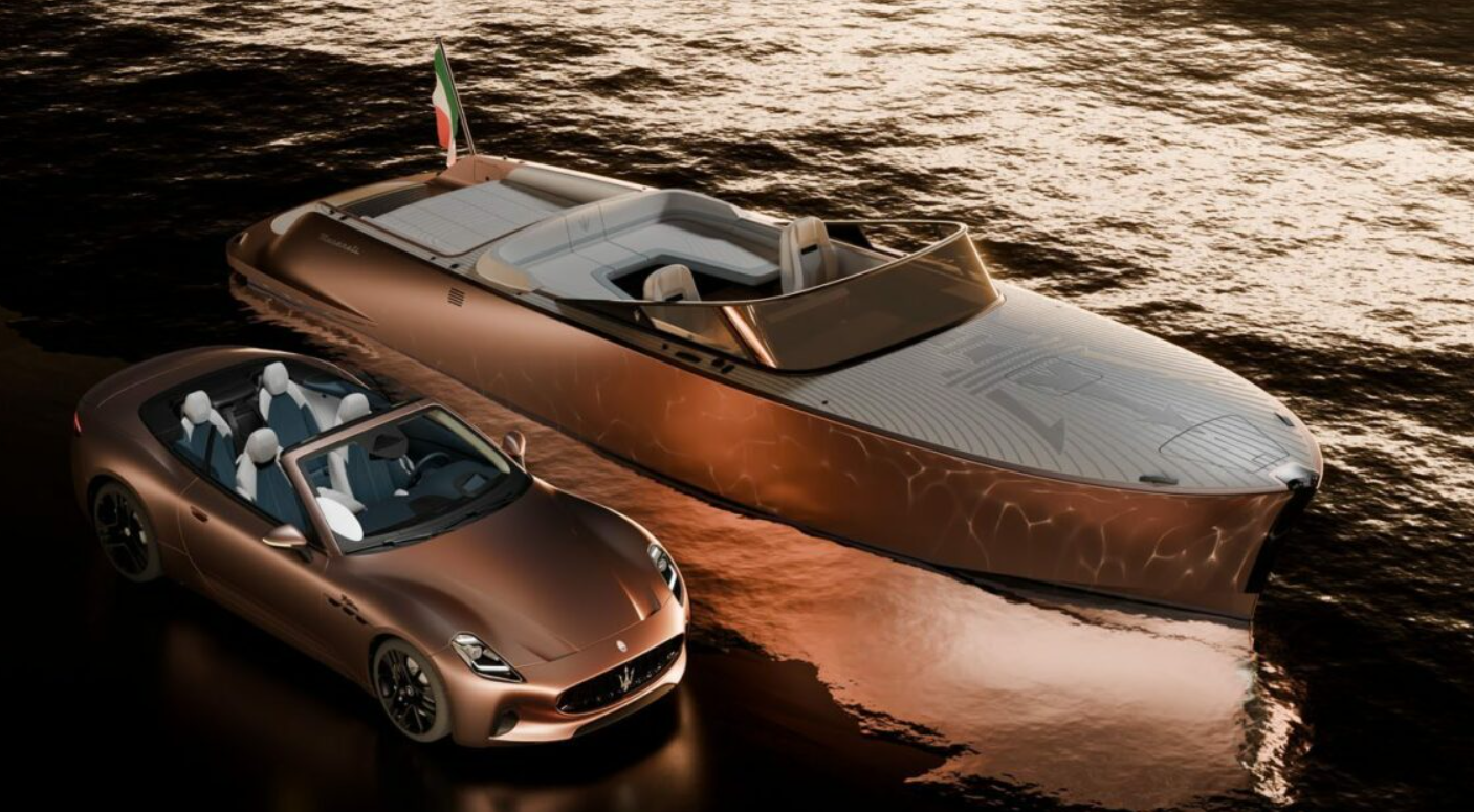 Maserati Unveils Exquisite $2.6 Million Electric Yacht Featuring Innovative Design and Superior Performance