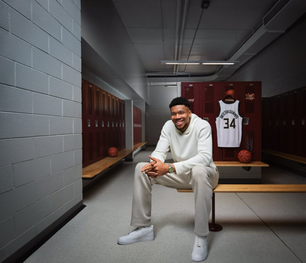 Breitling Collaborates with Giannis Antetokounmpo on Exclusive Limited-Edition Collection Breitling Collaborates with Giannis Antetokounmpo on Exclusive Limited-Edition Collection
