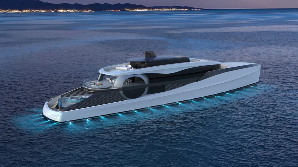 Introducing the Revolutionary Hyper Superyacht Concept: A New Era in Luxury Marine Engineering