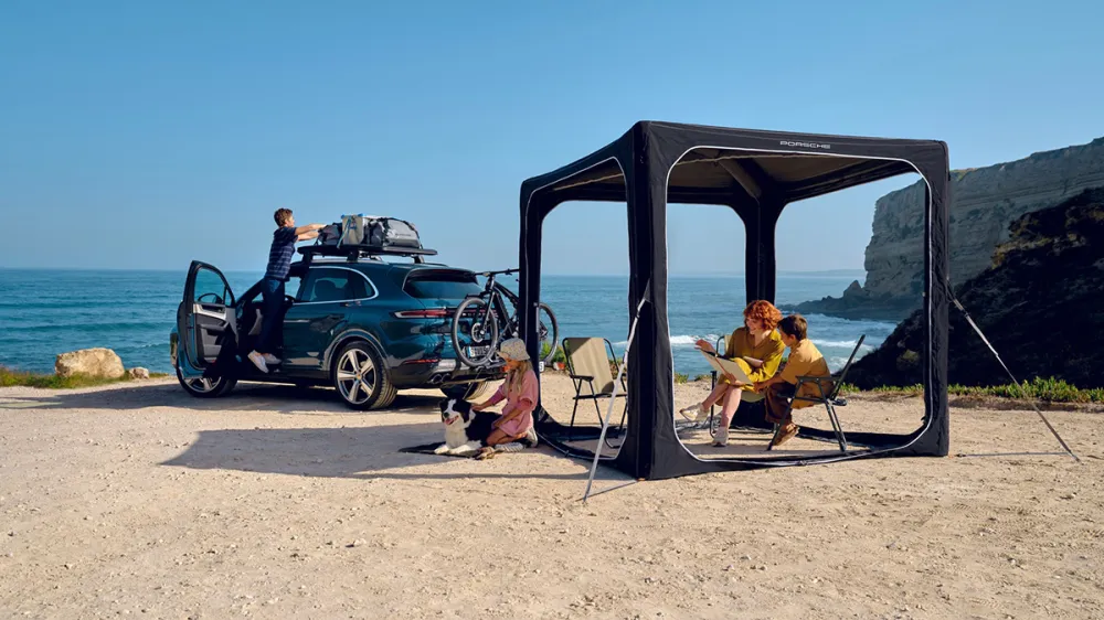 The Ultimate Guide to Porsche's Innovative Rooftop Canopy Tent