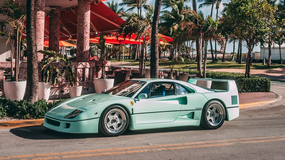 The Unparalleled Appeal of the Mint Green Ferrari F40: A Collector's Dream